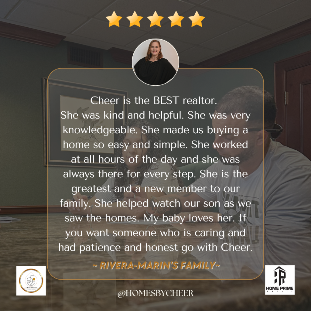 Testimonial for Realtor Cheer Alvarez in Lakeland FL