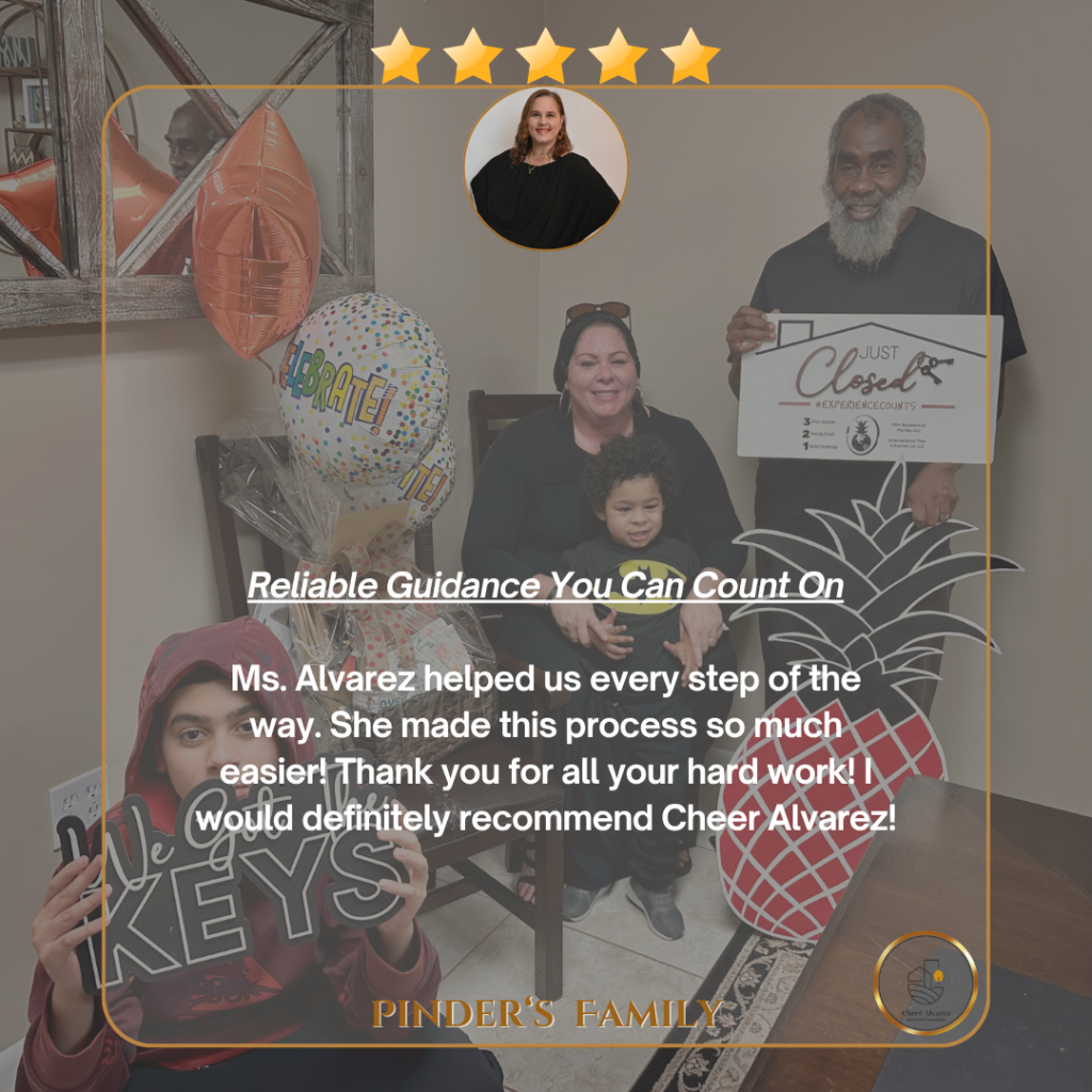 cheer alvarez realtor palm bay, FL review