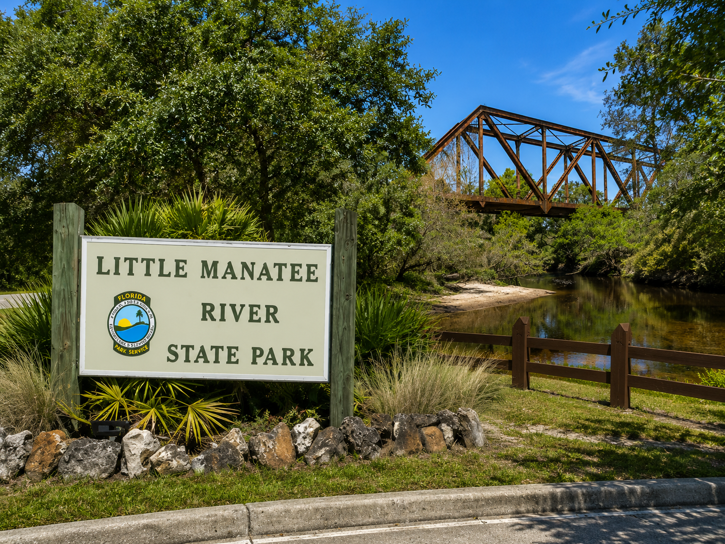 Little Manatee River State Park hiking trails in Ruskin Florida, showcasing natural park amenities for military families on PCS move with Realtor Cheer Alvarez.