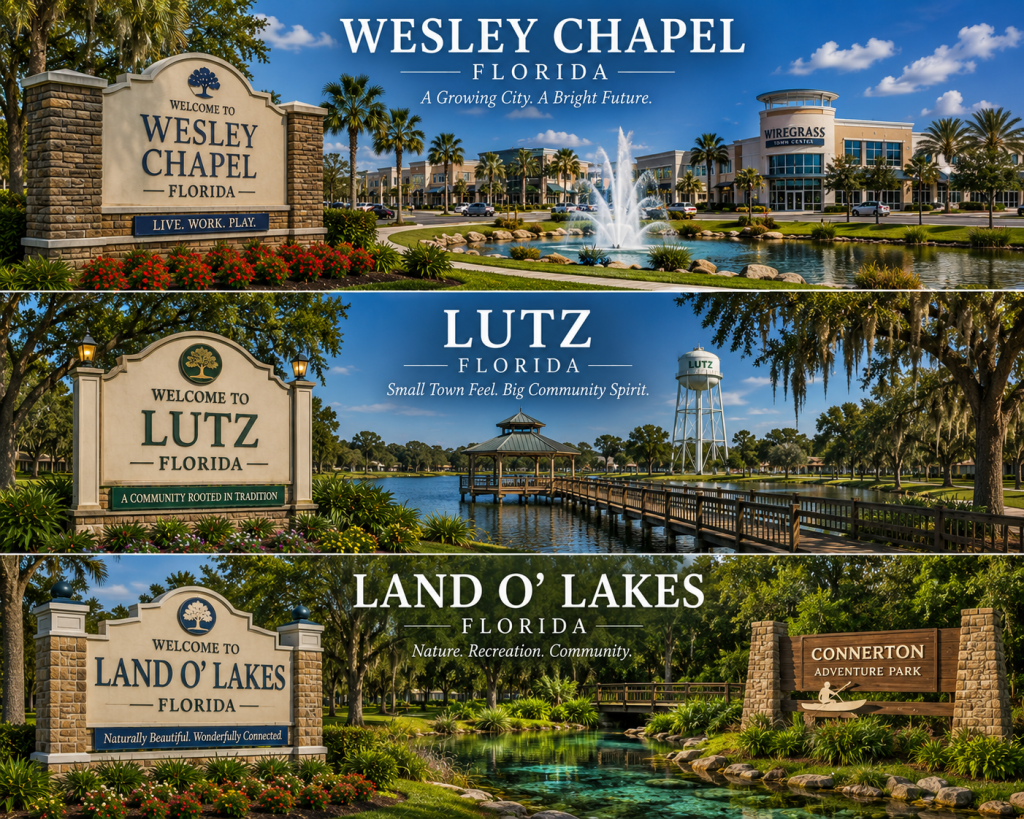 Wesley Chapel Florida real estate options and neighborhood layouts, highlighting local residential properties for home buyers with Real Estate Advisor Cheer Alvarez.