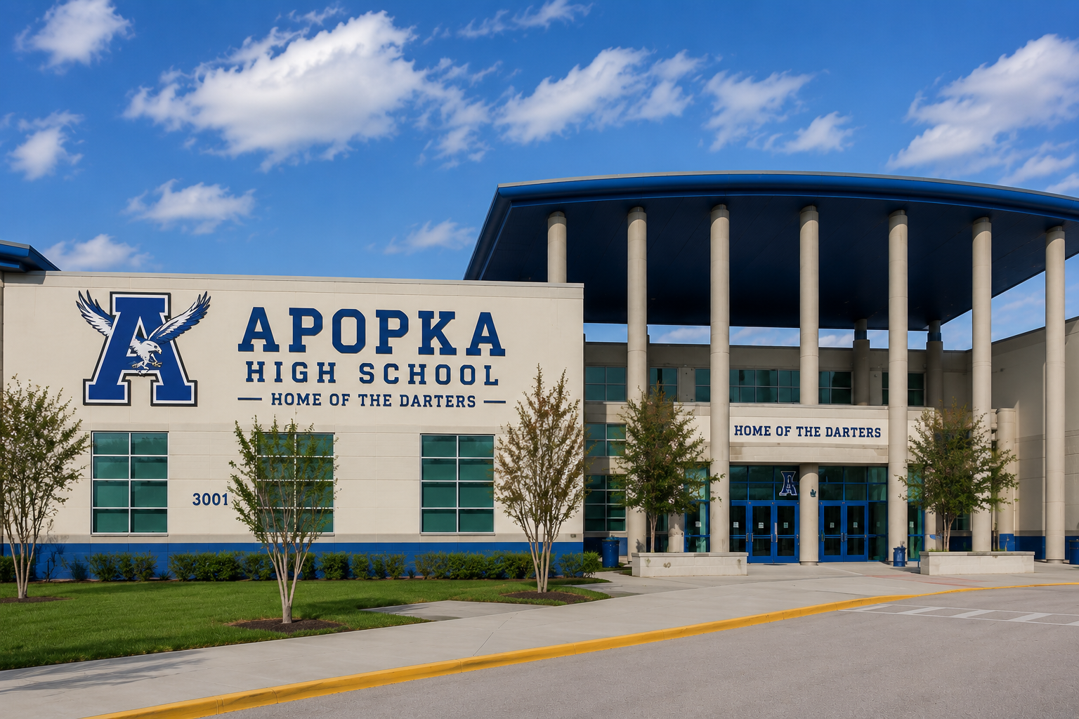 Moving to Apopka Florida resources highlighting local high school campus infrastructure, curated by Real Estate Advisor Cheer Alvarez.