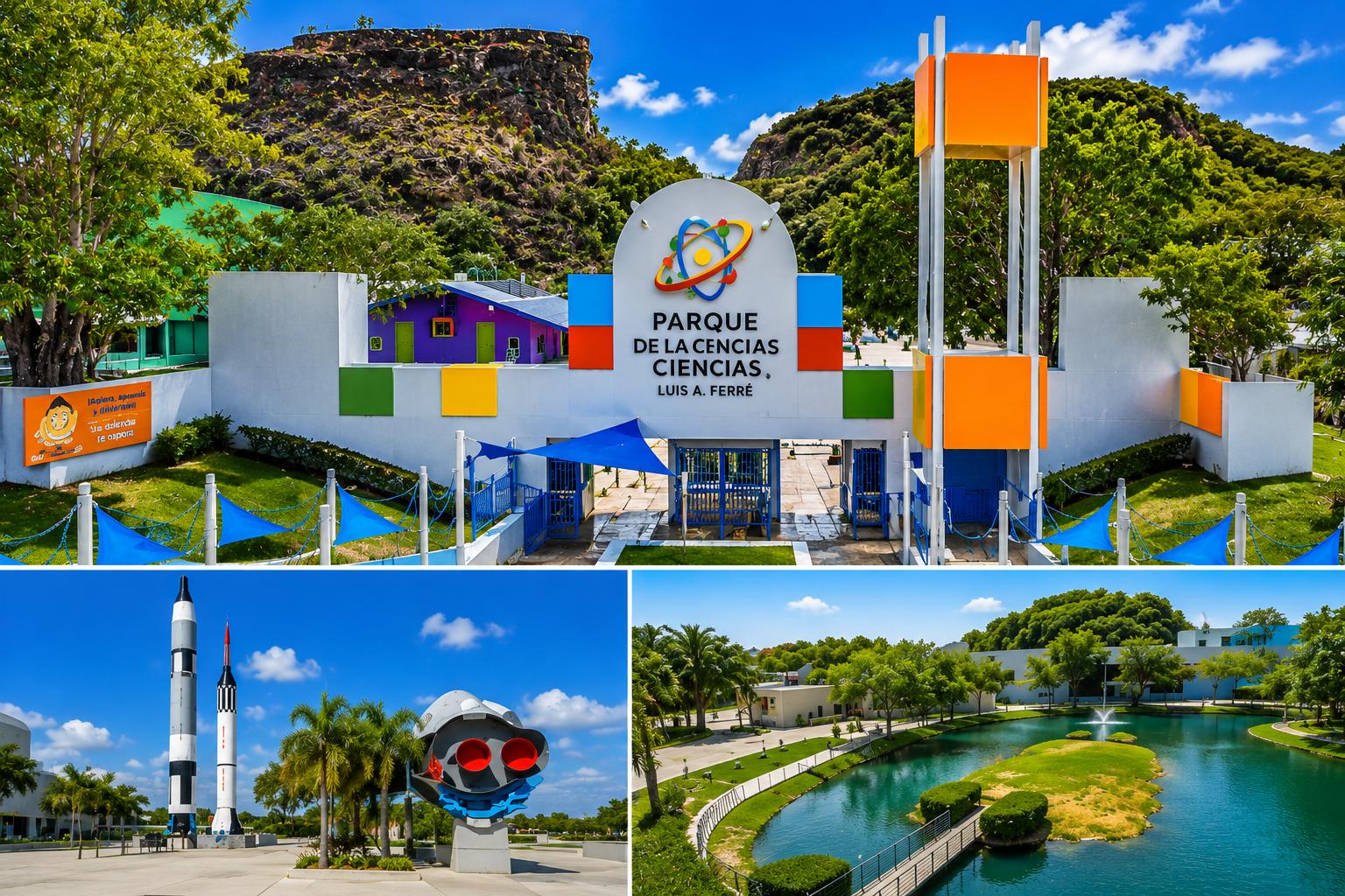 Bayamon Puerto Rico recreation spots and educational exhibits at Parque de las Ciencias, curated by Real Estate Advisor Cheer Alvarez.