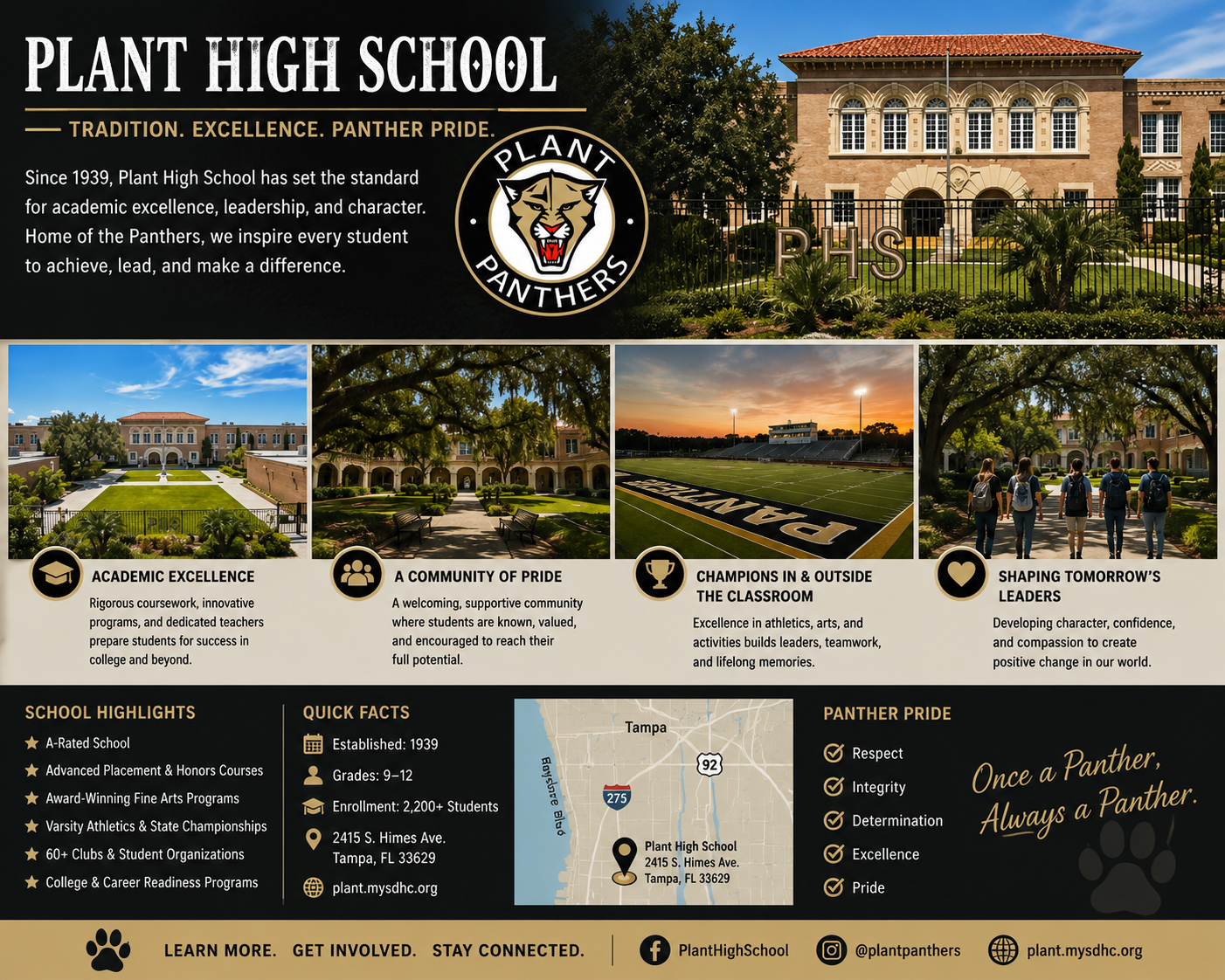 Moving to Tampa Florida high school campus profiles and regional educational highlights, featuring Plant High School by Real Estate Advisor Cheer Alvarez.