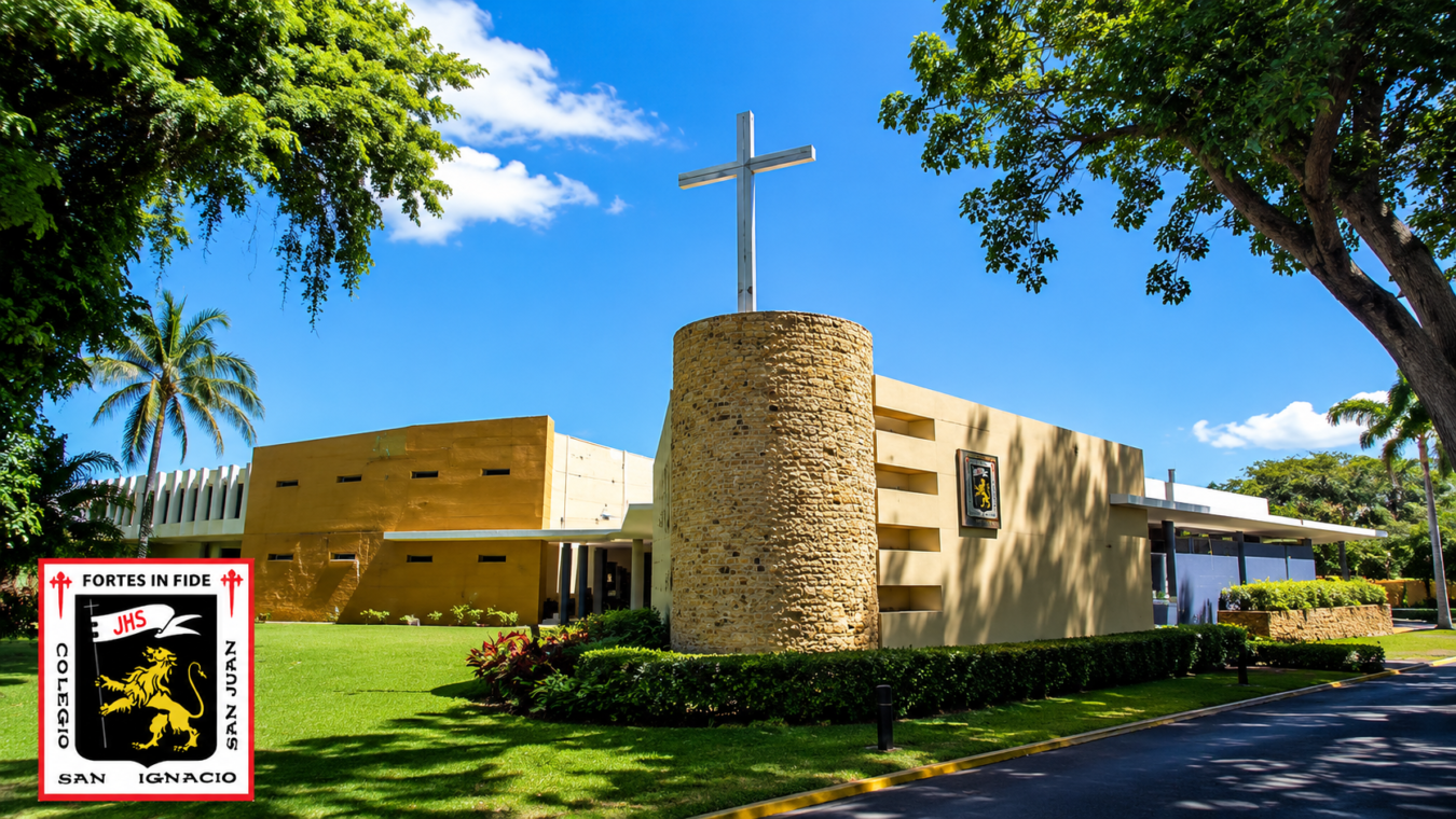 San Juan Puerto Rico education options and private school campus at Colegio San Ignacio de Loyola, highlighted by Real Estate Advisor Cheer Alvarez.