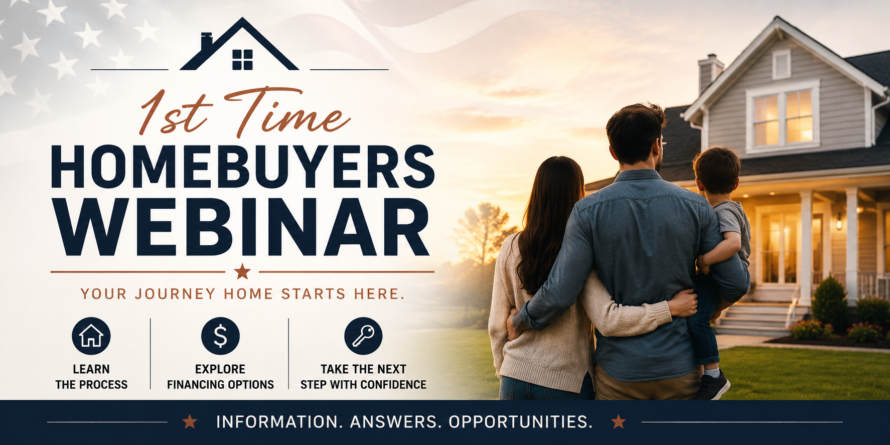 Education/Webinar First Time Homebuyer webinars